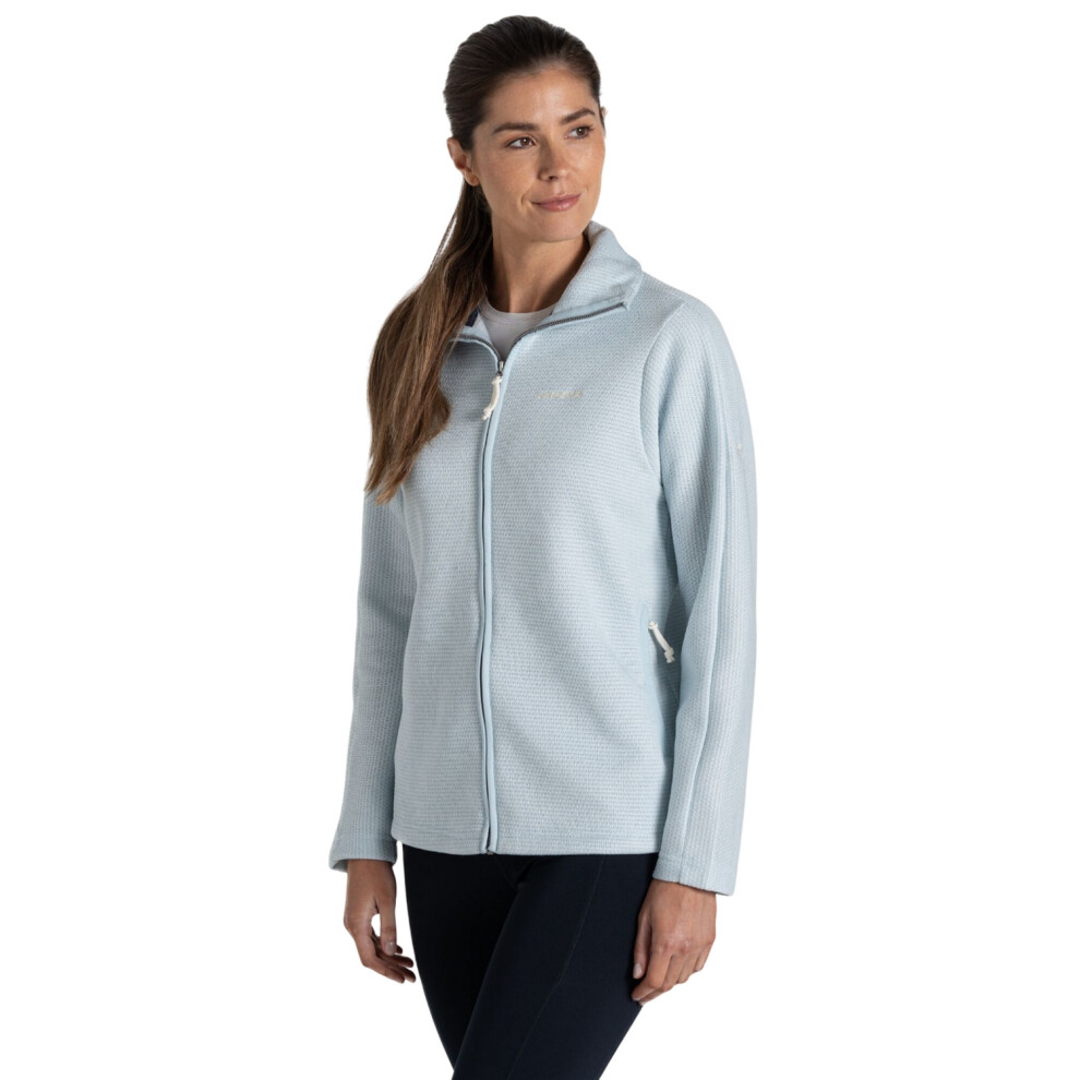 (12 UK, Sky) Craghoppers Womens/Ladies Mabel Full Zip Fleece Jacket