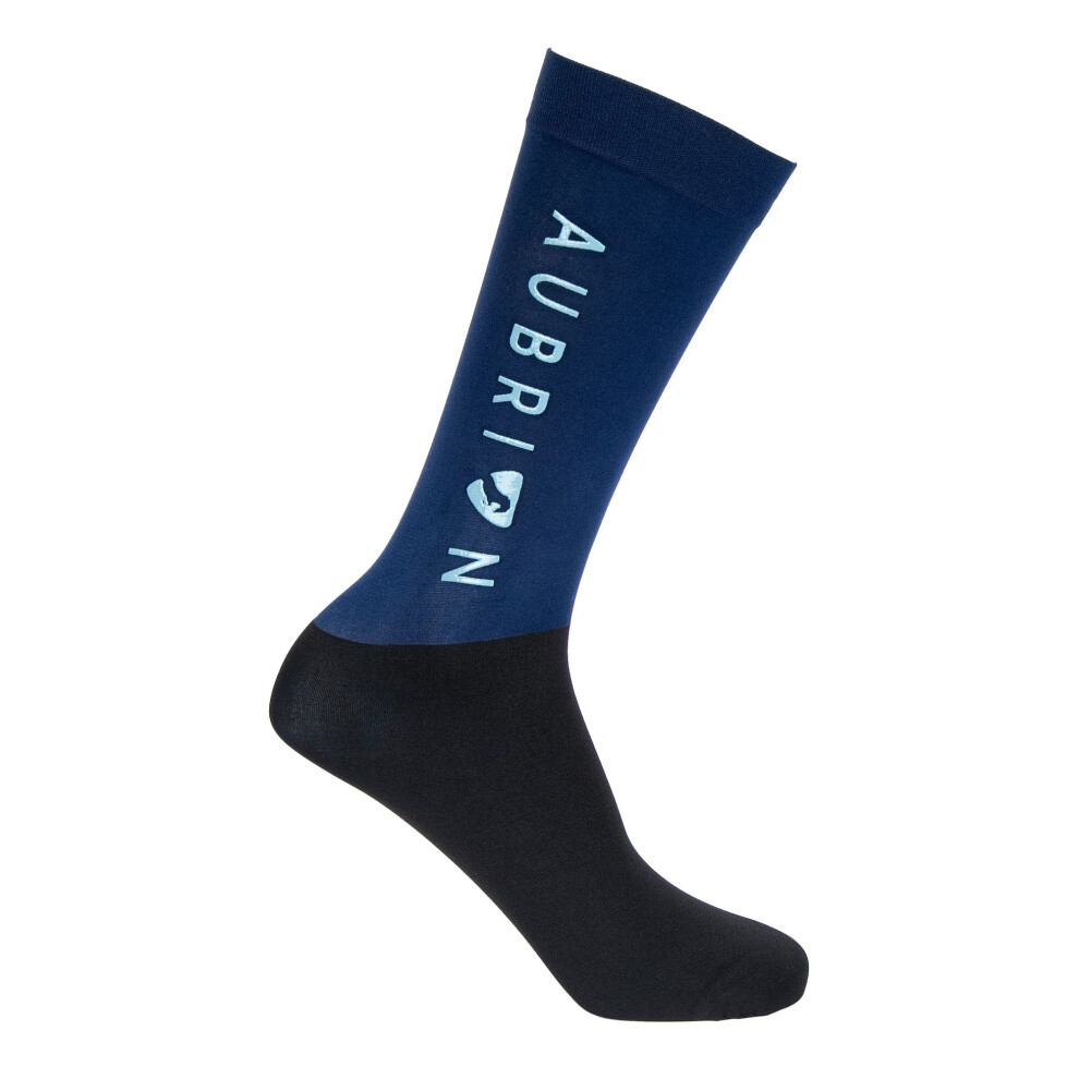 (10.5 UK Child-3.5 UK, Navy) Aubrion Childrens/Kids Eltar Socks-image-OPC-PFPXTQ8-NEW