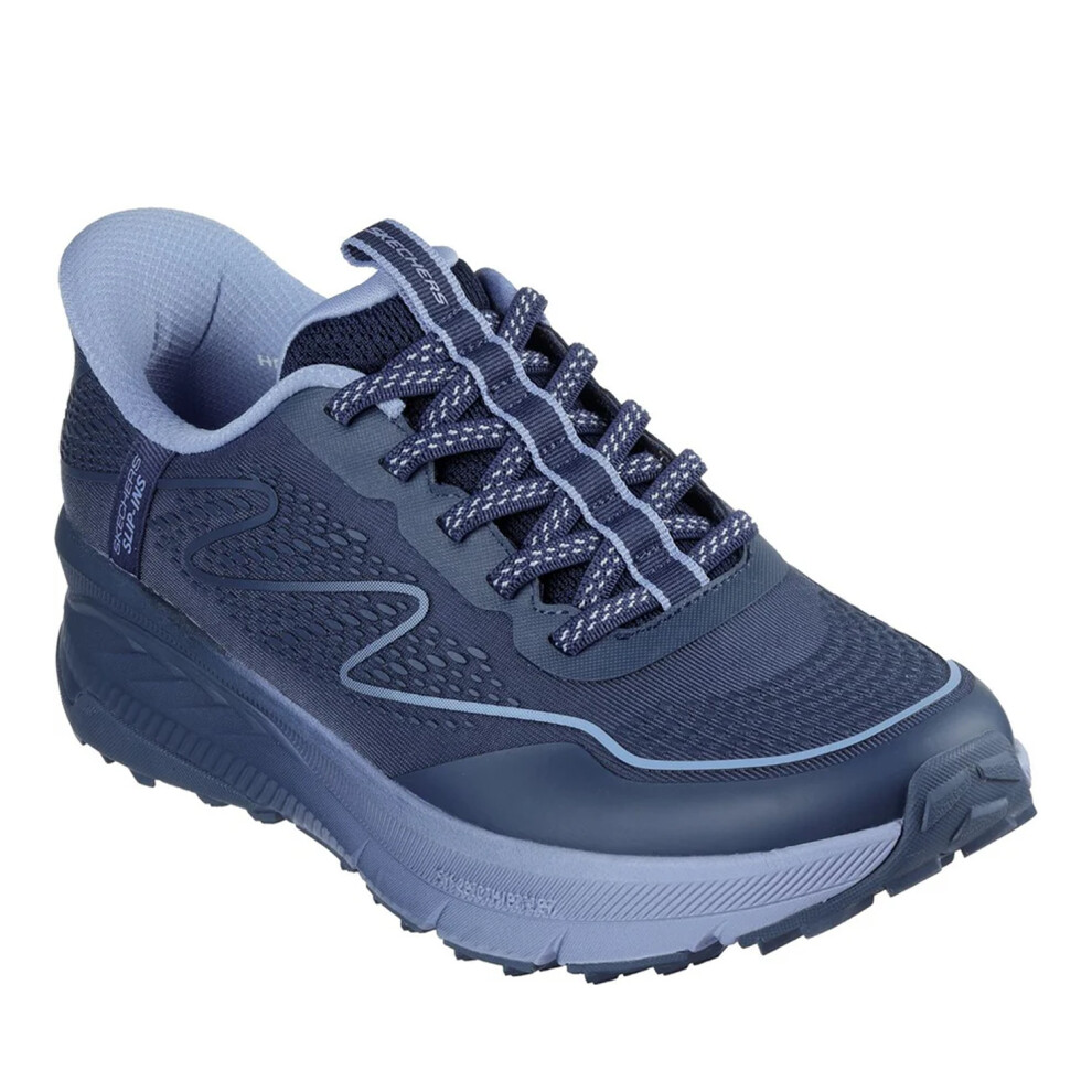 (3 UK, Navy) Skechers Womens/Ladies Switch Back Mist Hiking Shoes