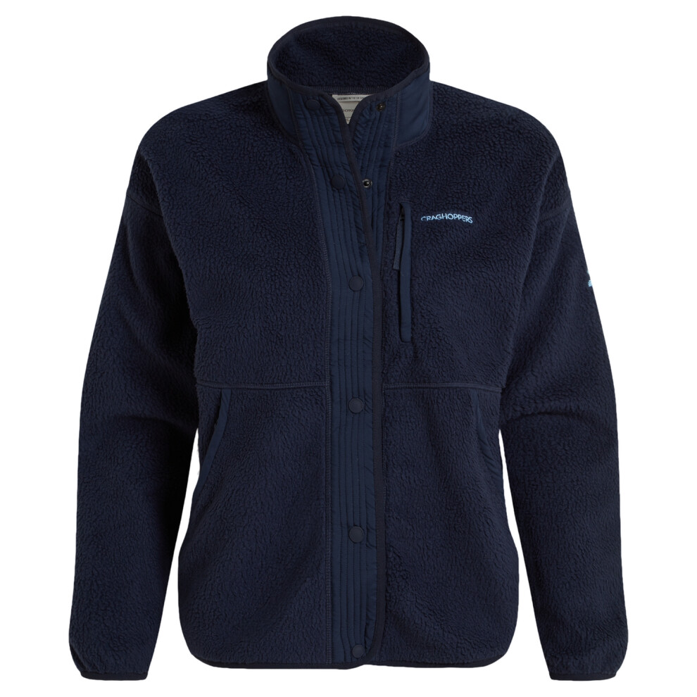 (20 UK, Blue Navy) Craghoppers Womens/Ladies National Trust Oxlip Fleece Jacket