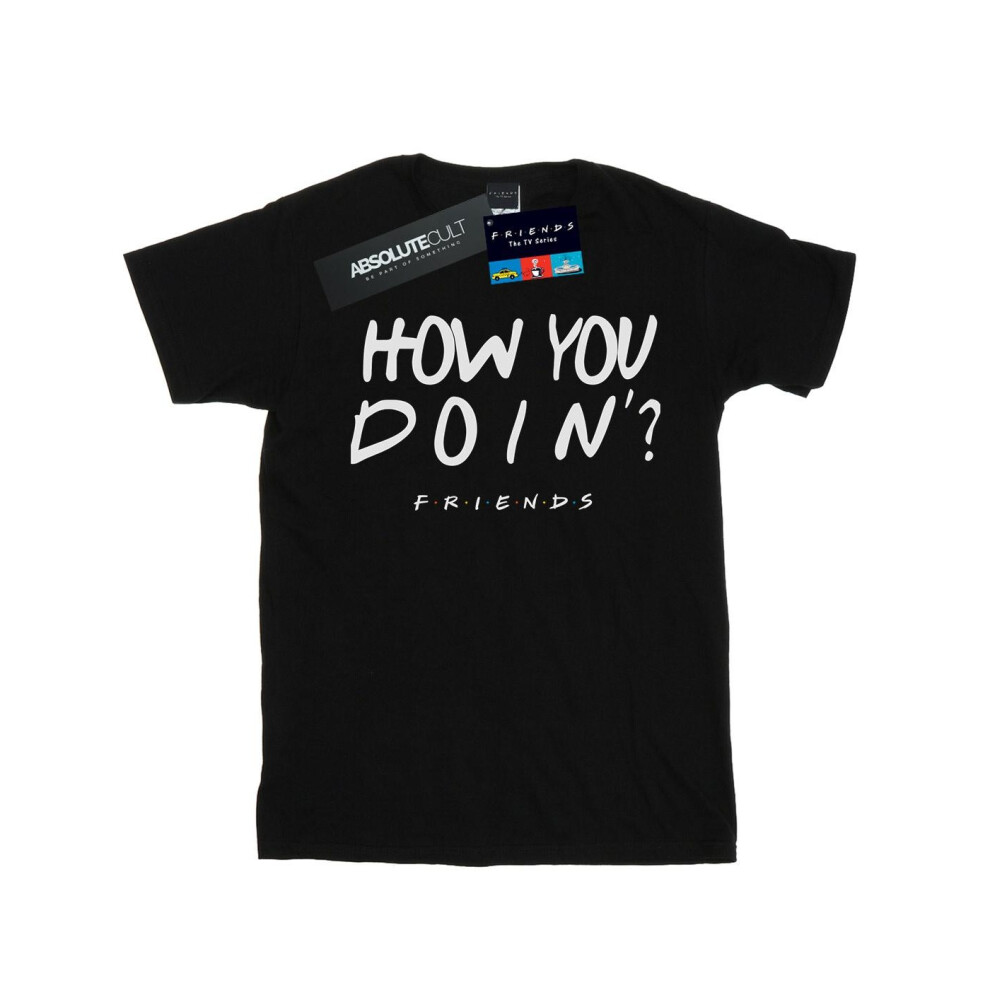 How You Doin? Cotton Boyfriend T-Shirt