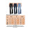 (Black, 2XL) (Navy, M) Women's Jeans High Waist Loose Button Down Trousers Casual Flares 3