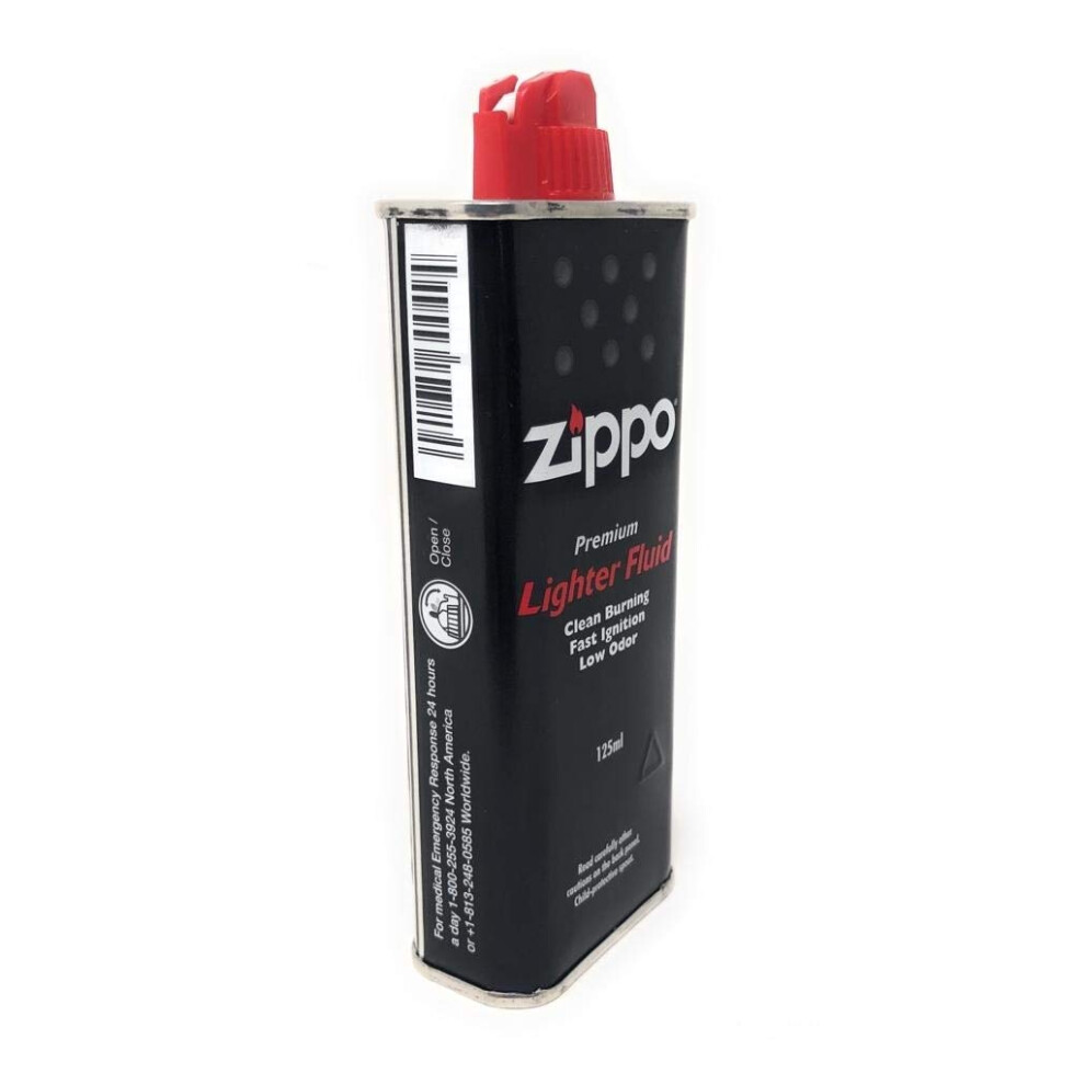 Lighter Fuel, Works with Zippo Windproof Lighter and Zippo Refillable Hand warmer, Fast Ignition, Low Odor, Lighter Fuel Refill, Easy Fill Nozzle,