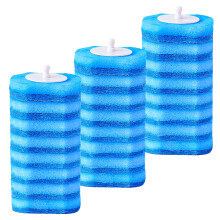 Upgraded 24 PCS Disposable Toilet Brush Replacement Head, Toilet Wand Disposable Refill Heads, Disposable Replacement Head For Toilet wand. (24 PCS