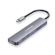 USB C Hub with 100W PD Charging, 4K HDMI, SD/Micro SD Card Reader, USB 3.0, Compatible 2023-2016 MacBook Pro, New Mac Air/Surface, Chromebook, More,