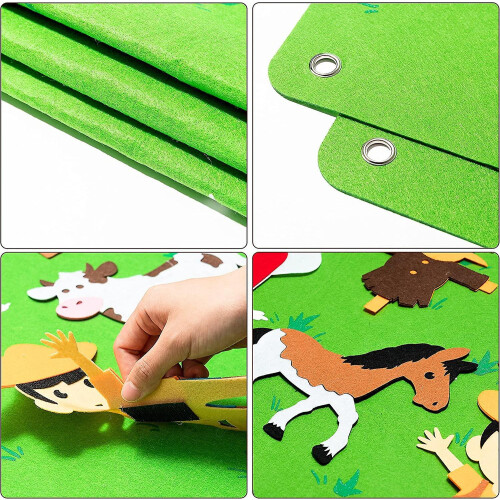 Farm Animals Felt Story Board Set 1