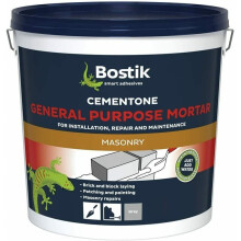 Cementone General Purpose Mortar, Pre-Mixed, Easy to Use, For Interior & Exterior Repairs & Maintenance, Colour: Grey, Size: 5kg (Packaging may vary)