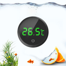 Fish Tank Thermometer Aquarium Thermometer Wireless Touch Stick Digital Aquarium Thermometer LED Display 1C for Monitoring The Fish Tank Aquarium