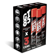Triple Pack: Lubricates, Cleans & Protects Metal/Composite, Rust Defense, Stuck Parts Ease, Shine Restore, Squeak Eliminate, Moisture Disperse