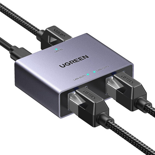 Ugreen NW301 Ethernet-jakajan sovitin (1x2)