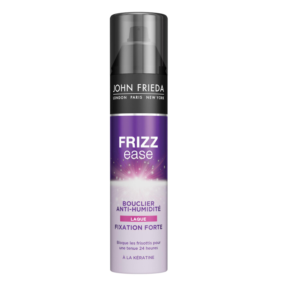 Frizz Ease Moisture Barrier Firm Hold Hairspray 250ml, Extra-Firm Hairspray for Frizzy Hair, Anti-Frizz Hairspray