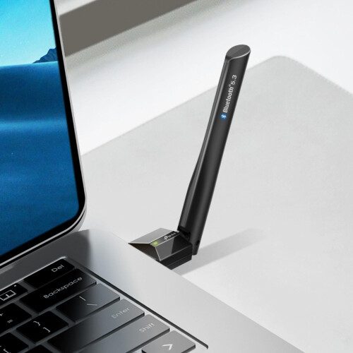 TP-LINK Long Range USB Bluetooth Adapter PC, Bluetooth 5.3 USB Adapter, Adjustable, Multi-Directional Antenna, Versatile Wireless Connectivity, Works with 2