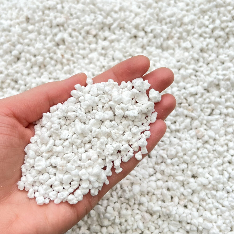 Bhomescent Premium Horticultural Perlite 3-5Mm Potting Compost, 1L, 2L, 5L, 10L (1L)
