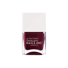 Nails.INC 45 Second Speedy Gloss Nail Polish, Quick Drying and Long Lasting Nail Color, Formulated to Strengthen Nails and Extend Wear Time, Cruelty