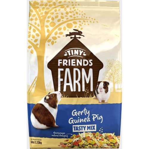 Tiny Friends Farm Gerty Guinea Pig., Brown, 2.5kg