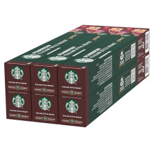 Italian Style Roast by Nespresso, Dark Roast, Coffee Capsules 6 x 10 (60 Capsules)