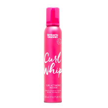 Curl Whip Curl Activating Mousse, Vegan & Cruelty Free Frizz Solution Mousse for Curly or Wavy Hair, 200 ml