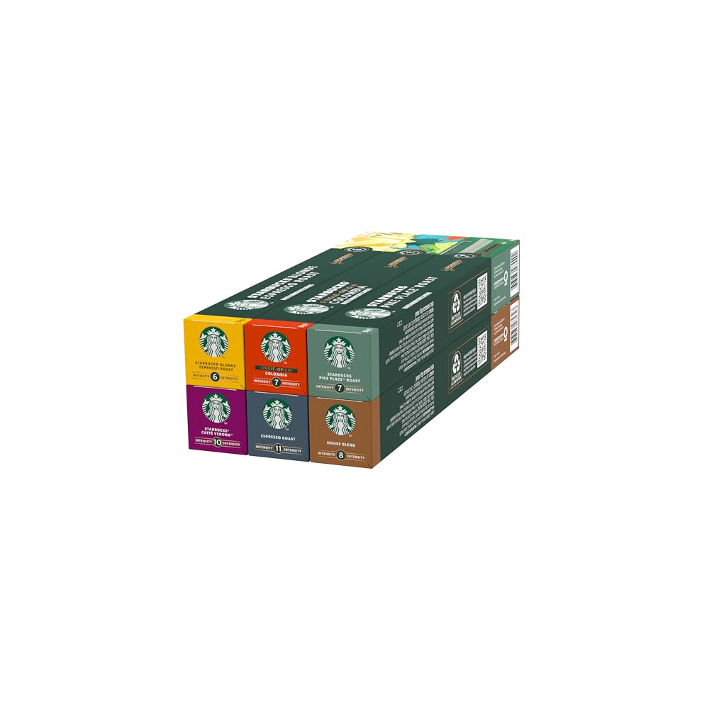 Discovery Variety Pack by Nespresso, Coffee Capsules 6 x 10 (60 Capsules) - Amazon Exclusive