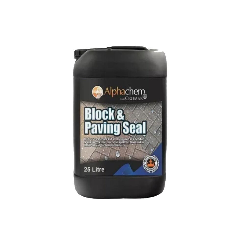 CROMAR Alphachem Protection Of Block & Paving Sealer 25 Ltr