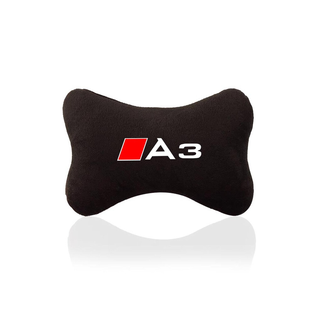 (For A3) 2X Car Neck Headrest Pillow Cushion for Audi A1 A3 A4 A5 A6 A7 A8 Q2 Q3