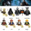 (18PCS Lord Of The Rings) Lord Of The Rings Toy Action Mini Figures Fit Lego 3