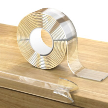 Baby Table Corner Protector Transparent, Extra Strong Pre-adhesive Nano Tape, Baby Table And Furniture Protector, Cupboard Fridge Edge And Corner P