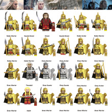 (24PCS Lord Of The Rings - A) 34PCS Lord Of The Rings Toy Action Mini Figures Fit Lego