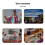 Wireless lavalier microphone system 4 channel wireless lavalier microphone for iphone dslr camera youtube podcast vlog b 2