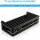 GeeekPi Raspberry Pi Zero 2 W Case Kit with Raspberry Pi Zero 2 W Aluminum Passive Cooling Case,QC3.0 Quick Charger Power Supply,Heatsink 4
