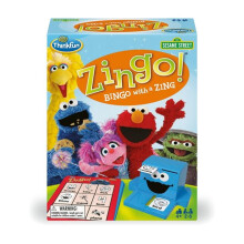 ThinkFun Sesame Street Zingo! Sprachfähigkeiten mit beliebten Figuren für 4+