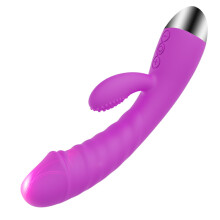 (Purple) Rechargeable Vibraters for Women Vibratorter Woman Vibrantorors Soft Silicone 6 in 20 Speed