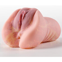 Heating Pocket Pussy Male Masturbator Mastuabors Sex Toys with 3D Vagina&Tight Anus Sex Stroker Realistic Toy for Men Adult Masturberbate Cup