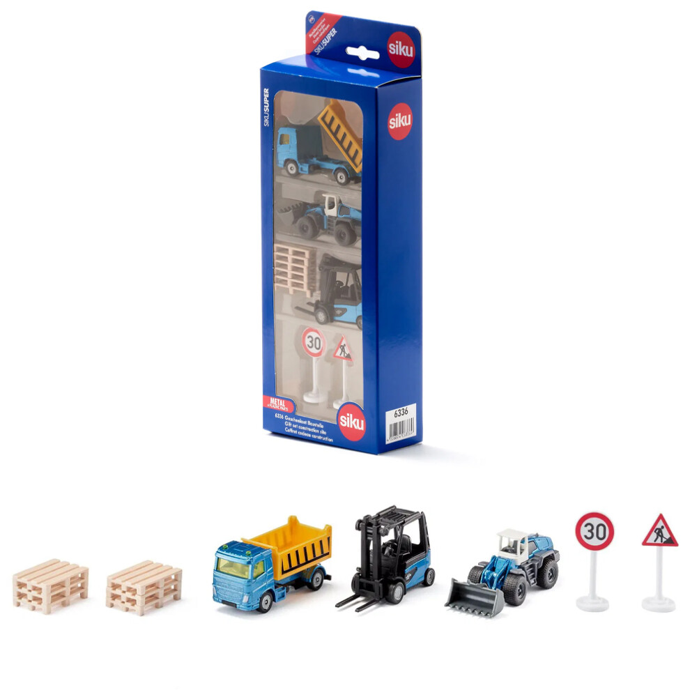 Siku 6336 Construction Site Gift Set Diecast Toy