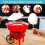 GEEPAS Geepas Electric Popcorn Maker Machine & Cotton Candy Maker Set 4