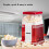 GEEPAS Geepas Electric Popcorn Maker Machine & Cotton Candy Maker Set 8