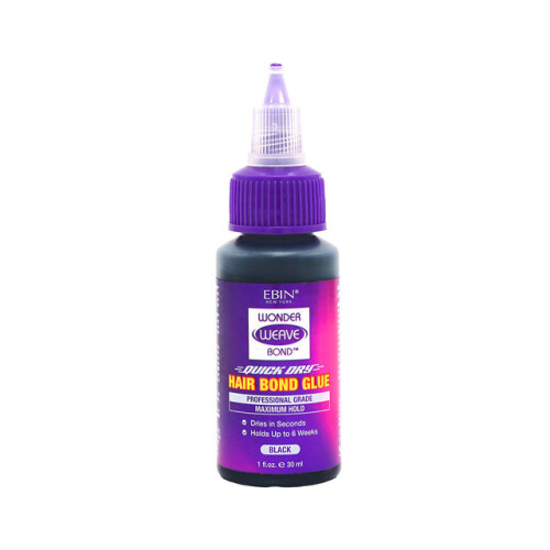 Ebin Wonder Weave Bond Hair Bond Glue black 30 ml