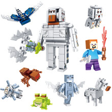 (Ensemble de 8 pièces C) Figurines miniatures pour blocs de construction - Jouet pour enfants - Cadeau