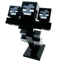 (1 pièce noire) Minifigures - Blocs de construction pour modèles - Jouet pour enfants - Idée cadeau