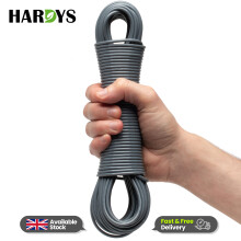 (Grey, 25M) Heavy Duty Clothes Washing Line Steel Core Strong