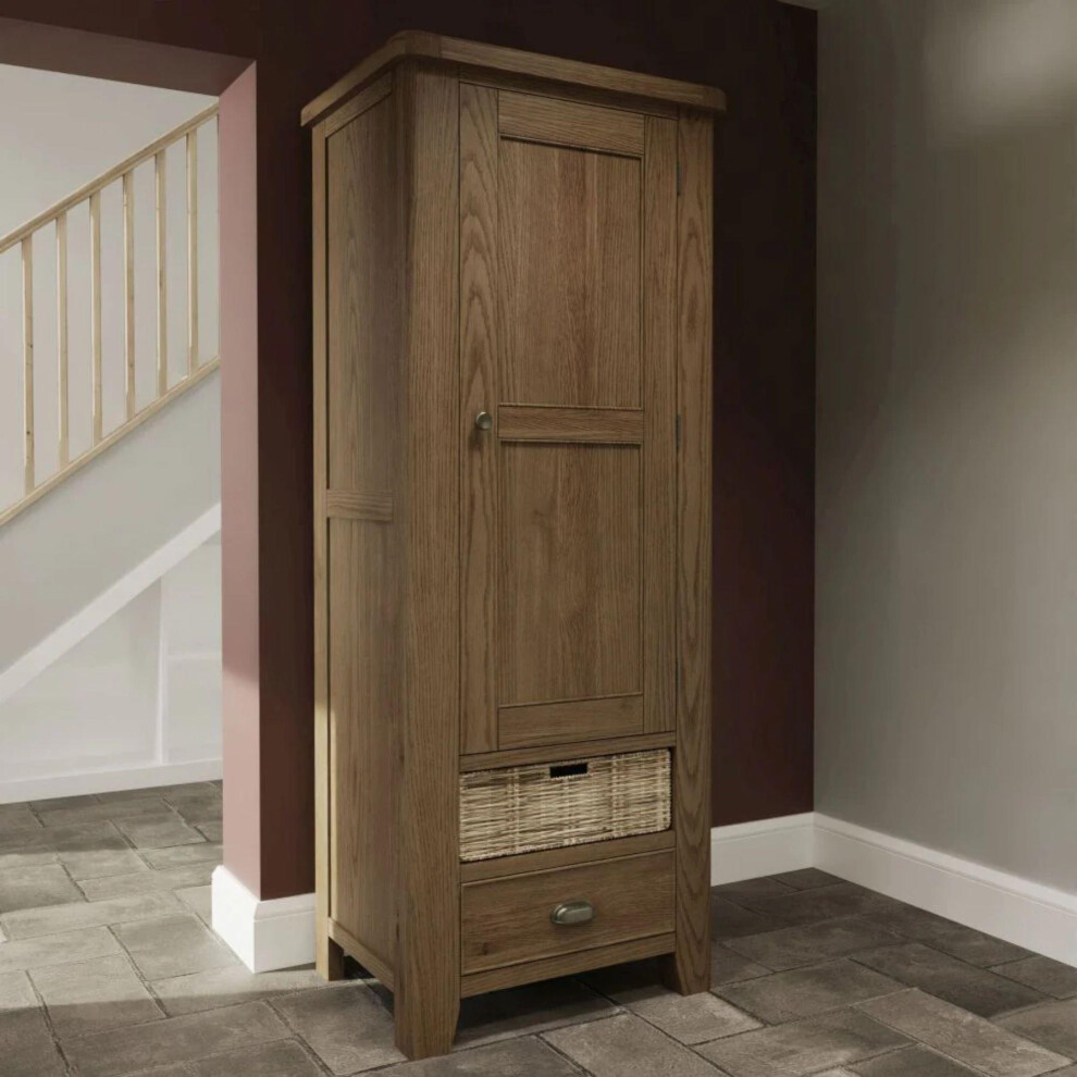 Holcombe Single Larder Unit Tall Pantry Utility Storage Cupboard