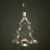 Smart Garden Products 20cm Battery Operated Light up Christmas Tree Window Decoration with LEDs 1