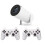 Retro Game Console with Projector, 4K HD Retro Game Projector with 2 Wireless Controllers, HDMI Output, WIFI 1