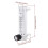Lzq-7 Oxygen Flowmeter 3-30lpm Flow Meter with Valve for Oxygen Air Gas 3