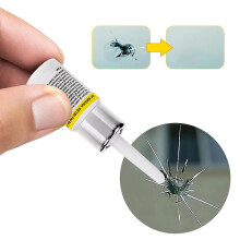 (White) Car Windshield Cracked Repair Tool Diy