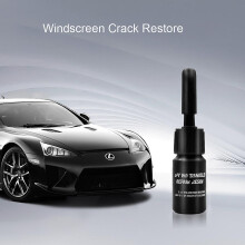 (Black) Car Windshield Cracked Repair Tool Diy