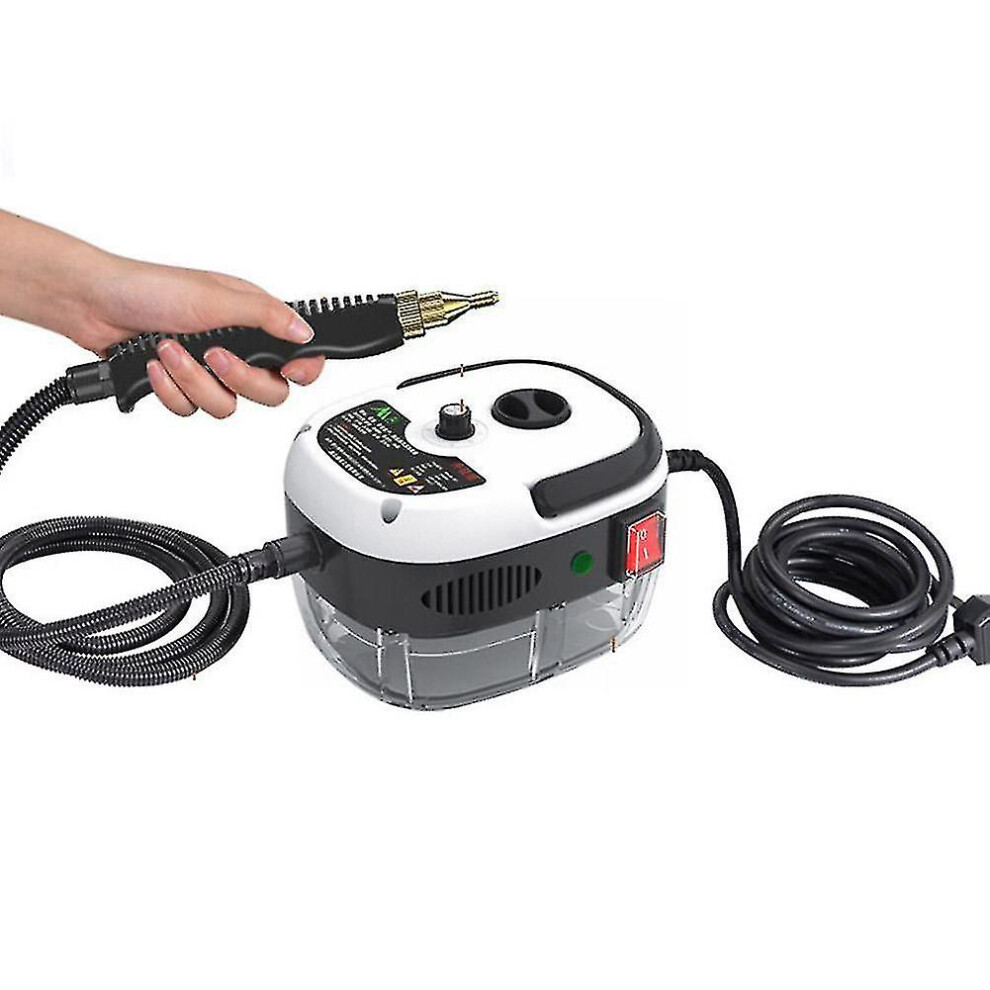 (Red EU Plug) Steam Cleaner With 900ml Water Tank Car Air Conditioning Hood Home 220w/110v Appliance Cleaning Kitchen Steaming 2500w Mach K1u1