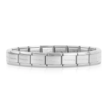 (11cm (13 Links)) Classic Stainless Steel Starter Bracelet - Nomination