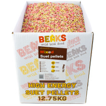 BEAKS Mixed 4 Seasons Suet Pellets for Wild Birds 12.75kg - High-Protein, All-Year Nutrition (Product Code: 5.05602E+12)