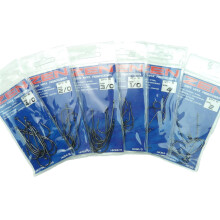 (Five Packs, Size 4/0) Sea Fishing Hooks Size 2, 4, 1/0, 2/0, 3/0, 4/0 Hooks Selection or 5 or 10 Pack