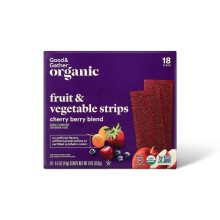 Good & Gather Organic Fruit and Vegetable Cherry Berry Strip 9oz/18ct
